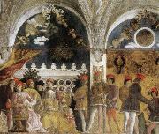Andrea Mantegna Family and Court of Ludovico Gonzaga oil on canvas